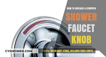 Fixing a Stripped Shower Faucet Knob: A Step-by-Step DIY Guide