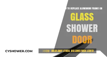 DIY Guide: Replacing Aluminum Frames on Glass Shower Doors Easily