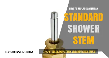 Easy Guide to Replacing Your American Standard Shower Stem