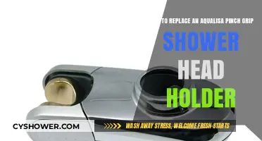 Easy Aqualisa Pinch Grip Shower Head Holder Replacement Guide