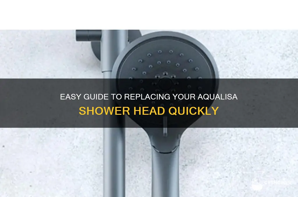 how to replace an aqualisa shower head