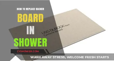 Step-by-Step Guide to Replacing Backer Board in Your Shower