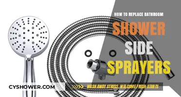 Easy DIY Guide: Replacing Bathroom Shower Side Sprayers Step-by-Step