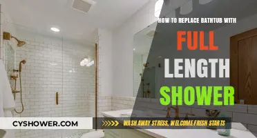 Transform Your Bathroom: Replace Bathtub with Full-Length Shower Guide