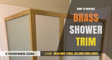 Upgrade Your Bathroom: Easy Steps to Replace Brass Shower Trim