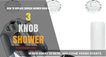Fixing a Broken Shower Knob: A Step-by-Step Guide for 3-Knob Showers