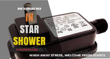 Easy Steps to Replace Bulb in Your Star Shower Light
