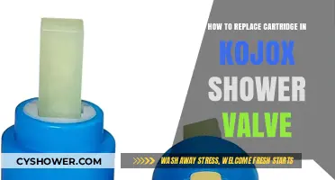 Easy Steps to Replace Cartridge in Kojox Shower Valve