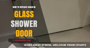 Easy Steps to Replace Caulk in Your Glass Shower Door