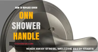 Easy Steps to Replace Your ONN Shower Handle Cover
