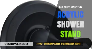 Easy DIY Guide: Replacing Delta in Acrylic Shower Stand