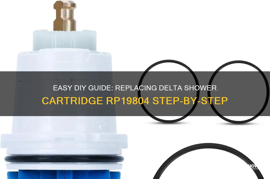 how to replace delta shower cartridge rp19804