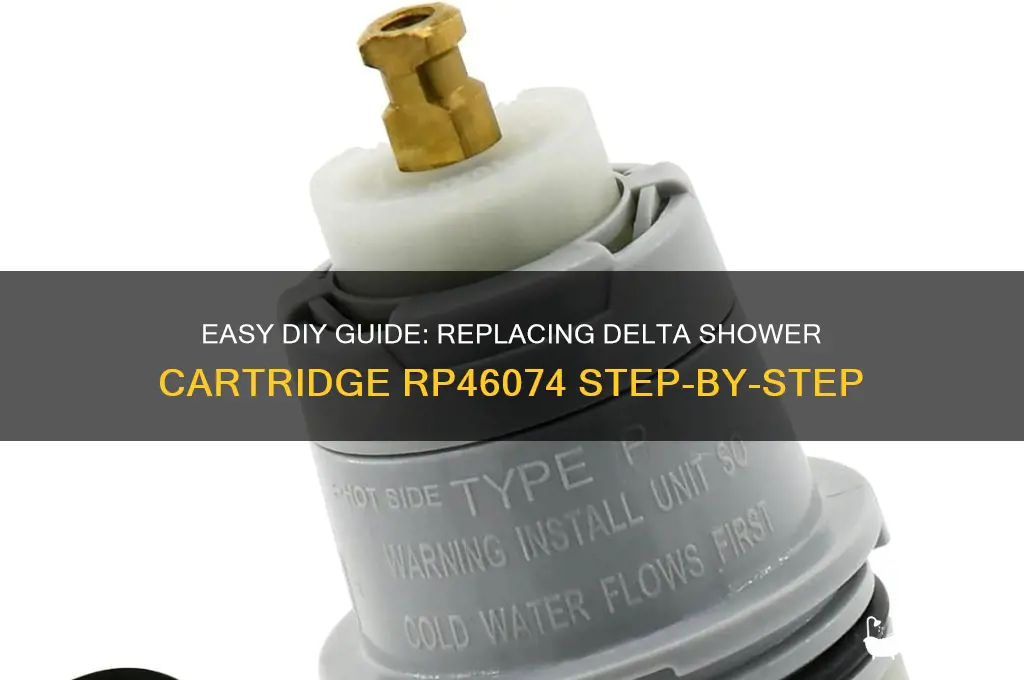 how to replace delta shower cartridge rp46074