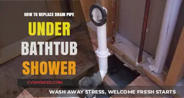 DIY Guide: Replacing Drain Pipe Under Bathtub Shower Step-by-Step