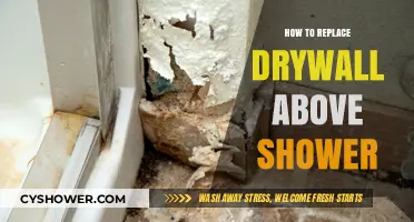 Easy Steps to Replace Drywall Above Your Shower: A DIY Guide