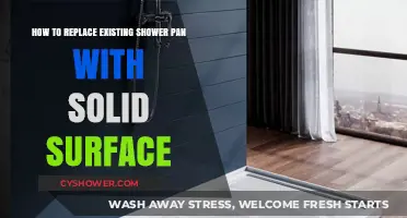 Upgrade Your Shower: Replace Your Old Pan with Solid Surface