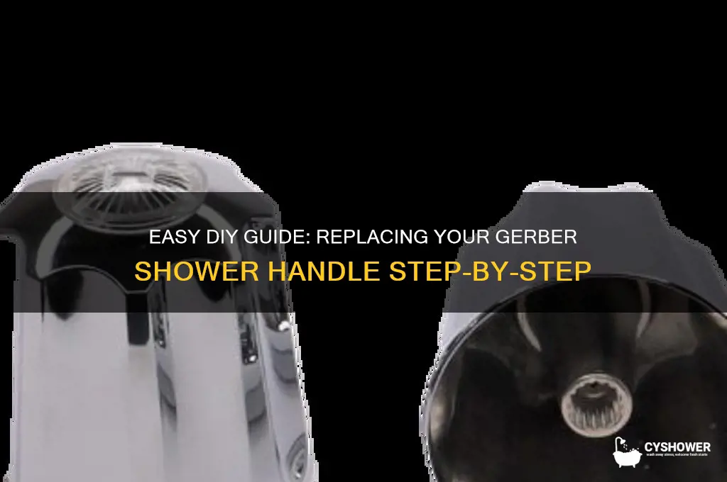 how to replace gerber shower handle