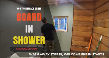Step-by-Step Guide to Replacing Green Board in Your Shower