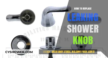 Fix Your Leaking Shower Knob: A Step-by-Step Replacement Guide