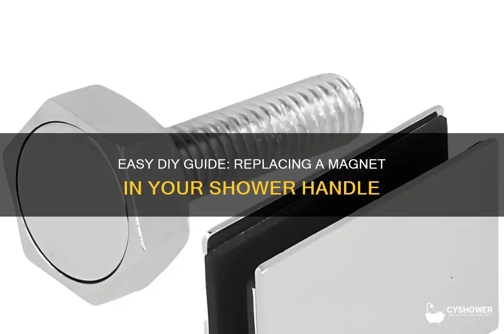 how to replace magnet in shower handle