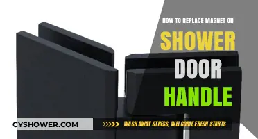 Easy DIY Guide: Replacing a Magnet on Your Shower Door Handle