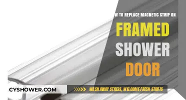 DIY Guide: Replacing Magnetic Strips on Framed Shower Doors Easily