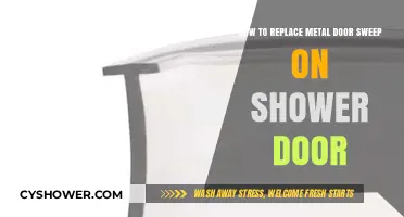 Easy DIY Guide: Replacing Metal Door Sweep on Shower Doors