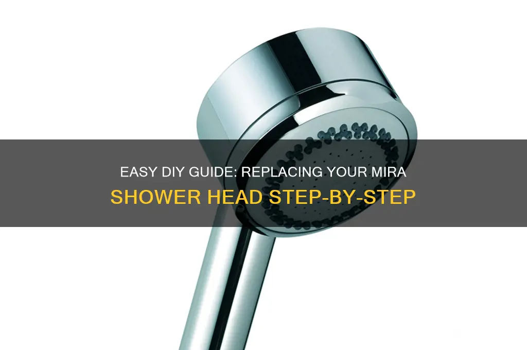 how to replace mira shower head