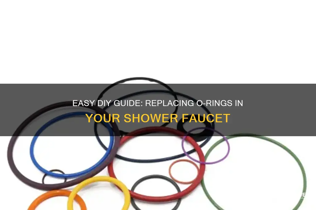 how to replace o ring in shower faucet