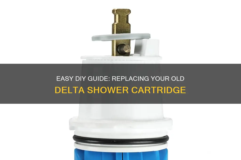 how to replace old delta shower cartridge