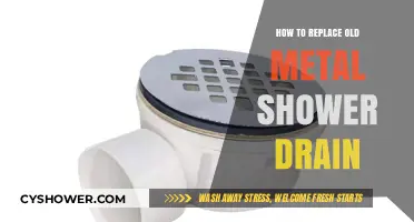 Upgrade Your Bathroom: Step-by-Step Guide to Replacing Old Metal Shower Drains