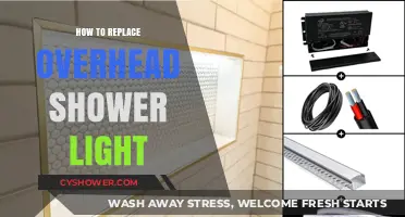 Easy Steps to Safely Replace Your Overhead Shower Light Fixture