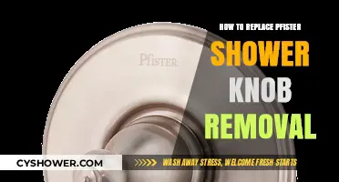 Easy Pfister Shower Knob Removal and Replacement Guide for DIYers
