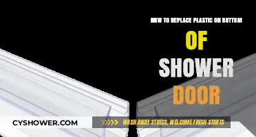 DIY Guide: Replacing the Plastic Strip on Your Shower Door Bottom