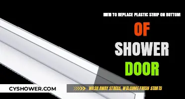 Easy DIY Guide: Replacing the Plastic Strip on Your Shower Door