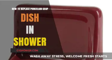 Easy Steps to Replace Your Shower's Porcelain Soap Dish