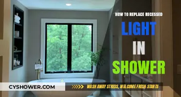 Easy Steps to Safely Replace Recessed Shower Lighting Yourself