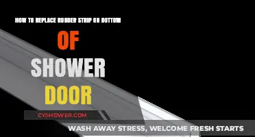 Easy DIY Guide: Replacing the Rubber Strip on Your Shower Door