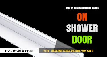Easy DIY Guide: Replacing Your Shower Door Rubber Sweep