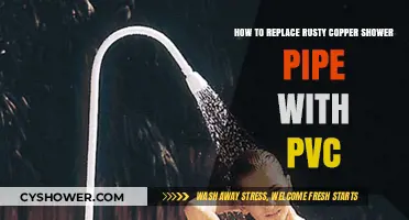 DIY Guide: Replacing Rusty Copper Shower Pipes with PVC Easily