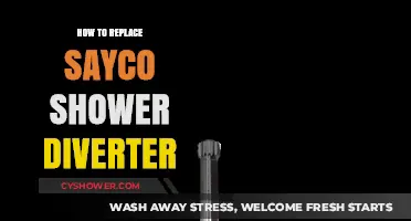Easy DIY Guide to Replacing Your Sayco Shower Diverter