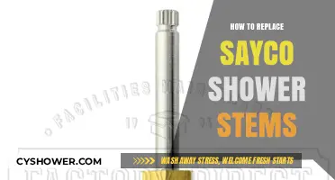 Easy DIY Guide: Replacing Sayco Shower Stems Step-by-Step