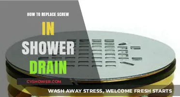 Easy DIY Guide to Replacing a Shower Drain Screw