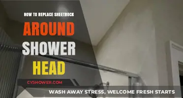 Easy Steps to Replace Sheetrock Around Your Shower Head