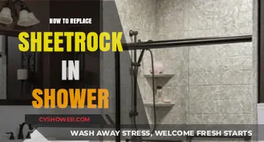 DIY Guide: Replacing Sheetrock in Your Shower Step-by-Step