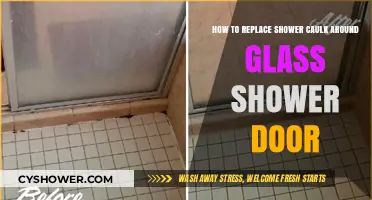 Easy Steps to Replace Shower Caulk Around Glass Shower Doors