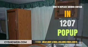 Easy Steps to Replace Shower Curtain in Your 1207 Pop-Up Camper