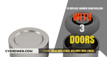 Easy Guide to Replacing Shower Door Rollers on 3-Door Systems