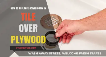 Replacing a Shower Drain in Tile Over Plywood: Step-by-Step Guide