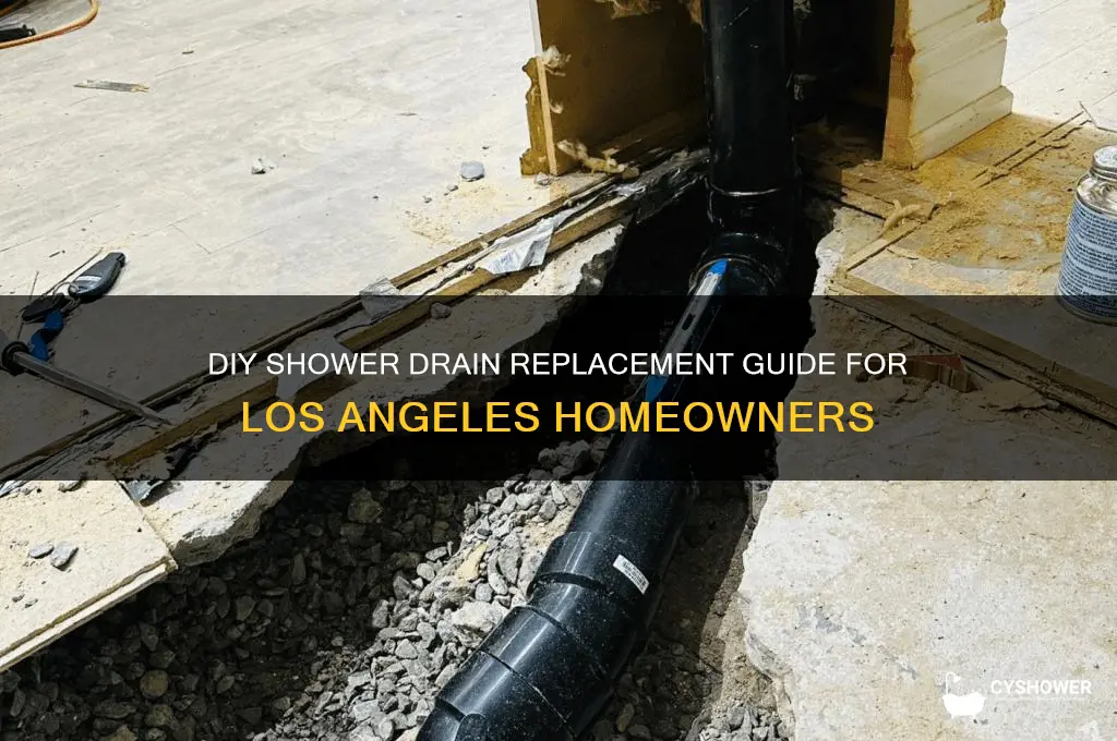 how to replace shower drain los angeles